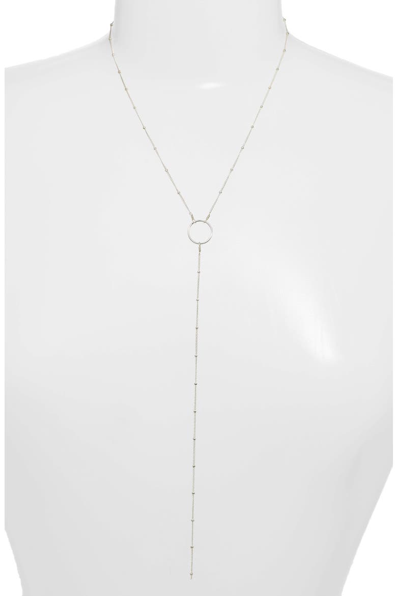 Nikki Y-Necklace, Alternate, color, SILVER