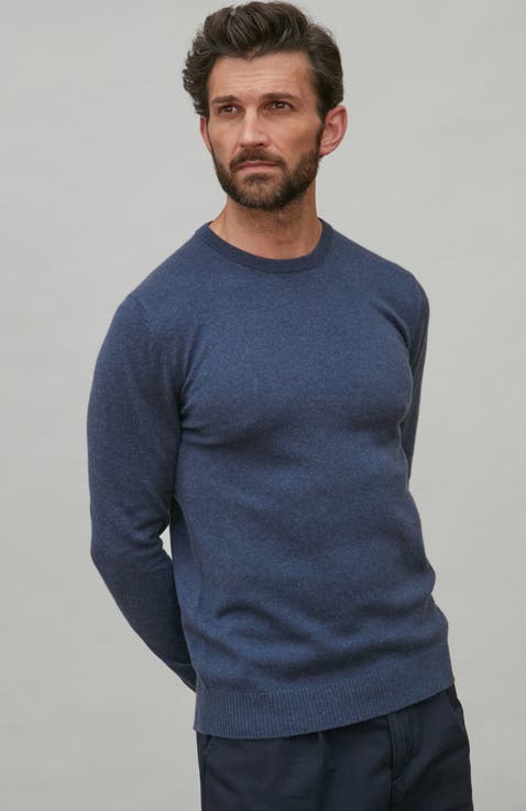 Merino Cashmere Crew Neck Sweater