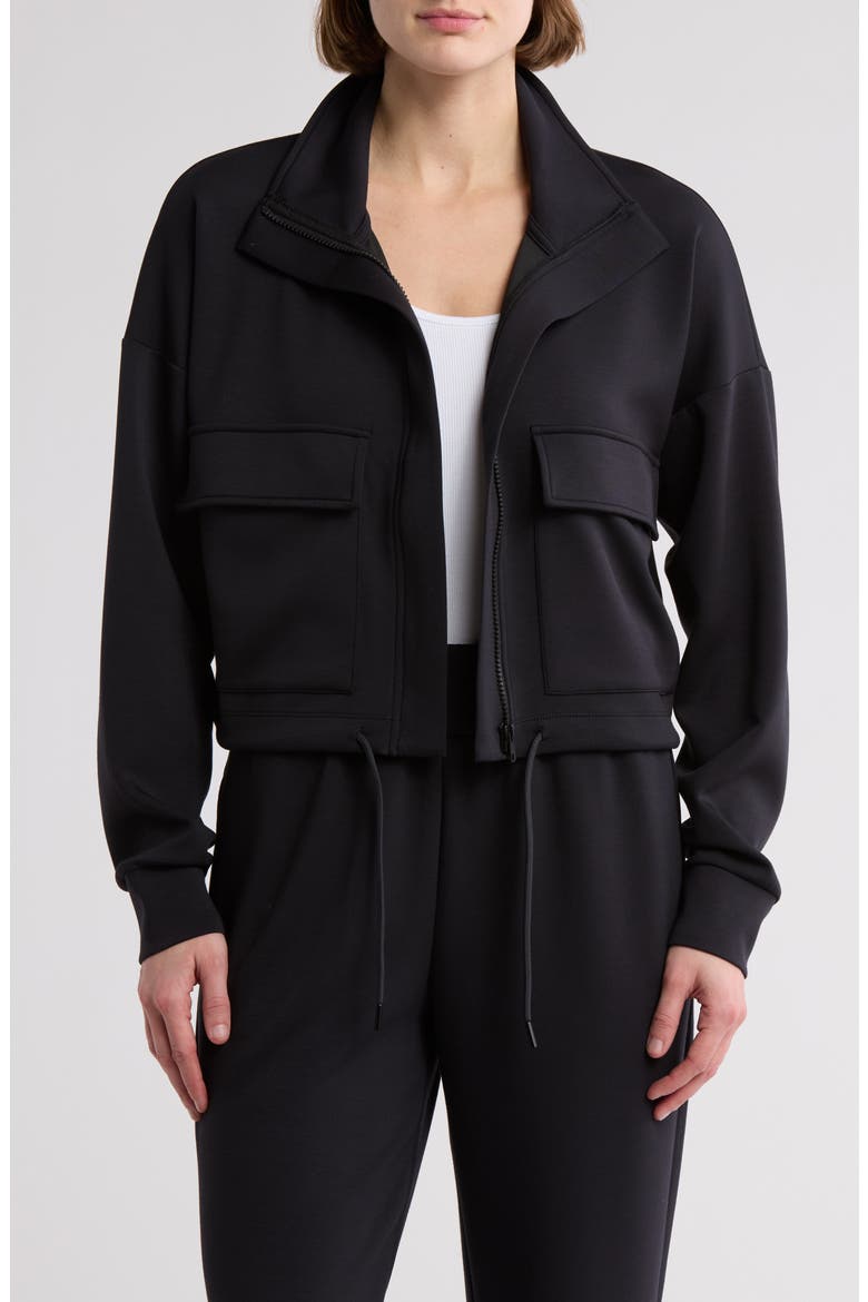 Z by Zella Whisper Scuba Knit Jacket (Women) | Nordstromrack