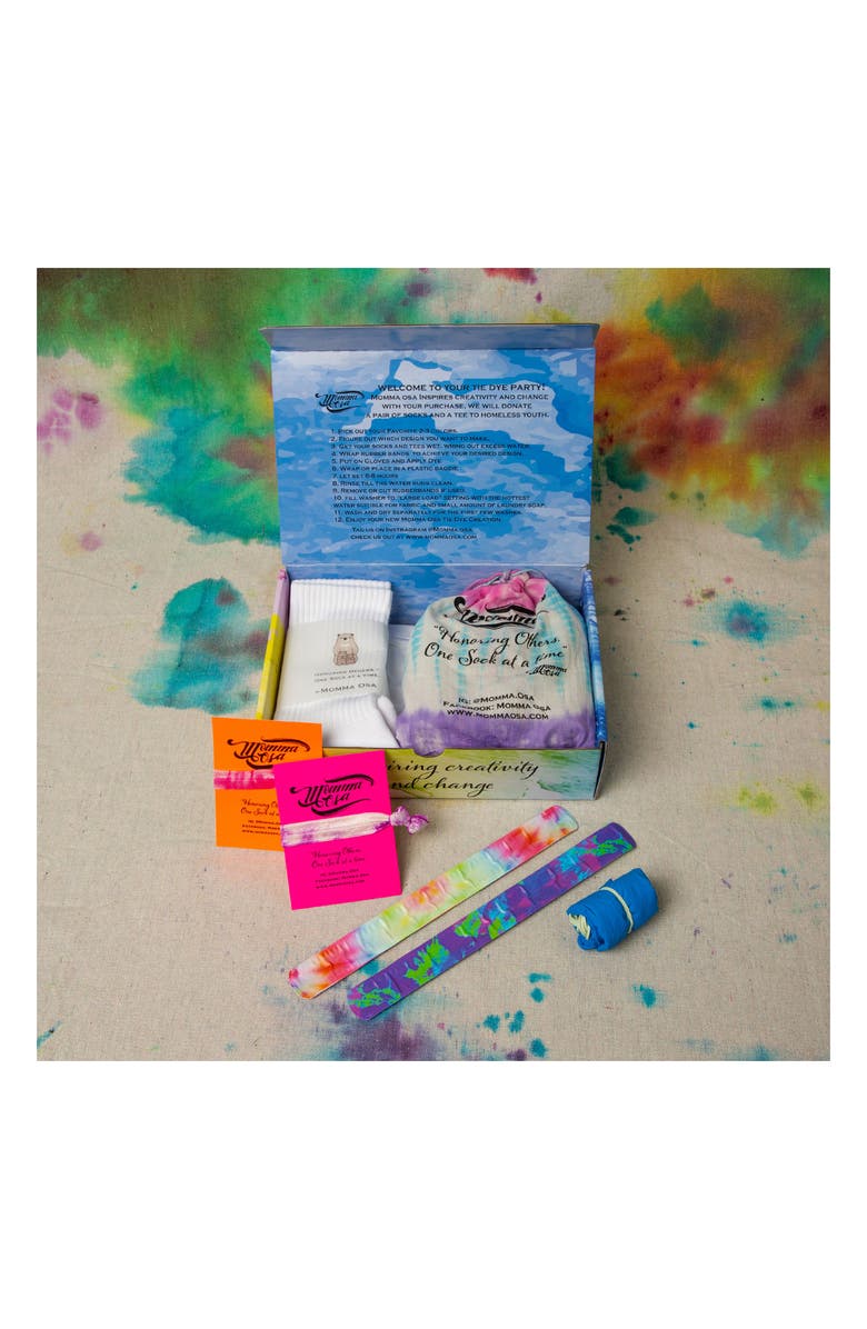 Momma Osa Cotton Candy Tie Dye Activity Kit, Alternate, color, 