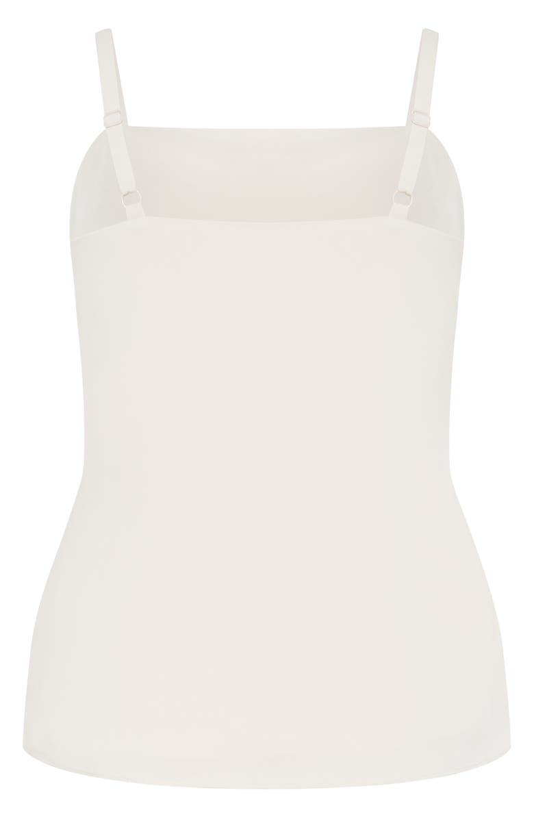 City Chic Sadie Camisole, Alternate, color, Cream