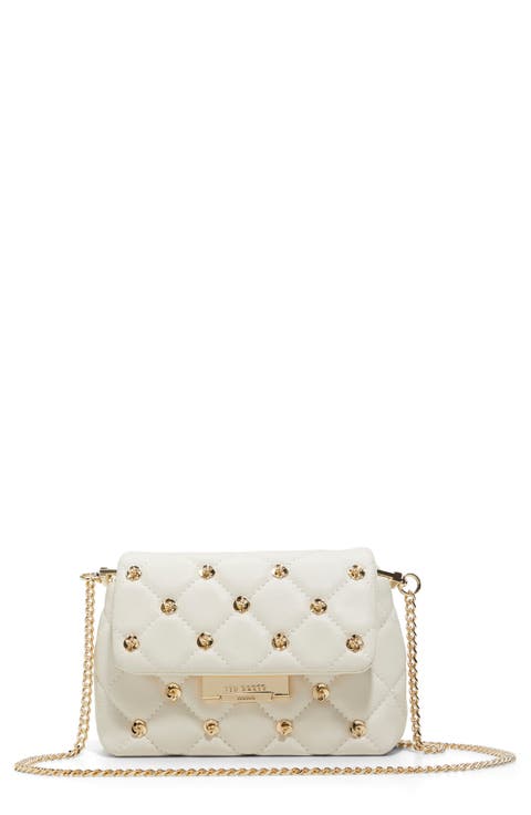 Ginn Quilted Leather Crossbody Bag