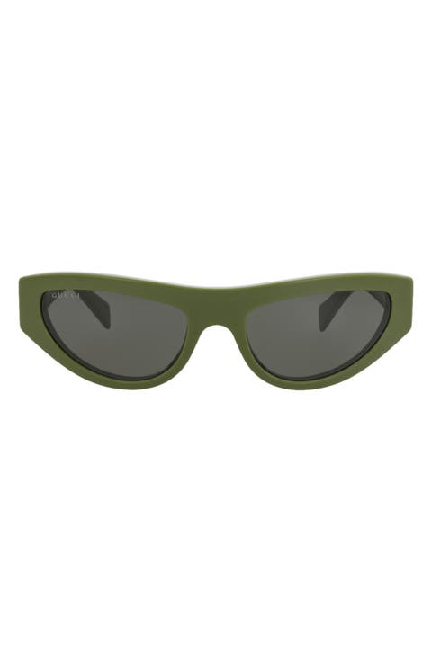 55mm Cat Eye Sunglasses
