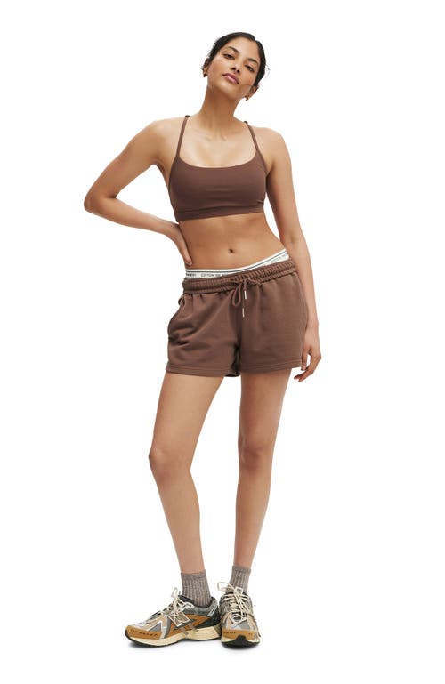 Cotton On Body Active 365 Keyhole Crop In Brown