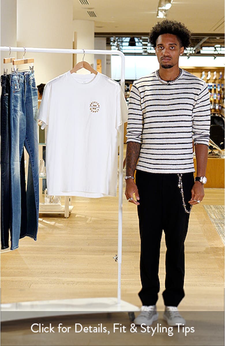 Oath V Logo Graphic T-Shirt, sales video thumbnail