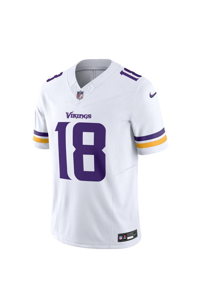 Nike Men's Nike Justin Jefferson White Minnesota Vikings Vapor F.U.S.E. Limited Jersey, Alternate, color, White