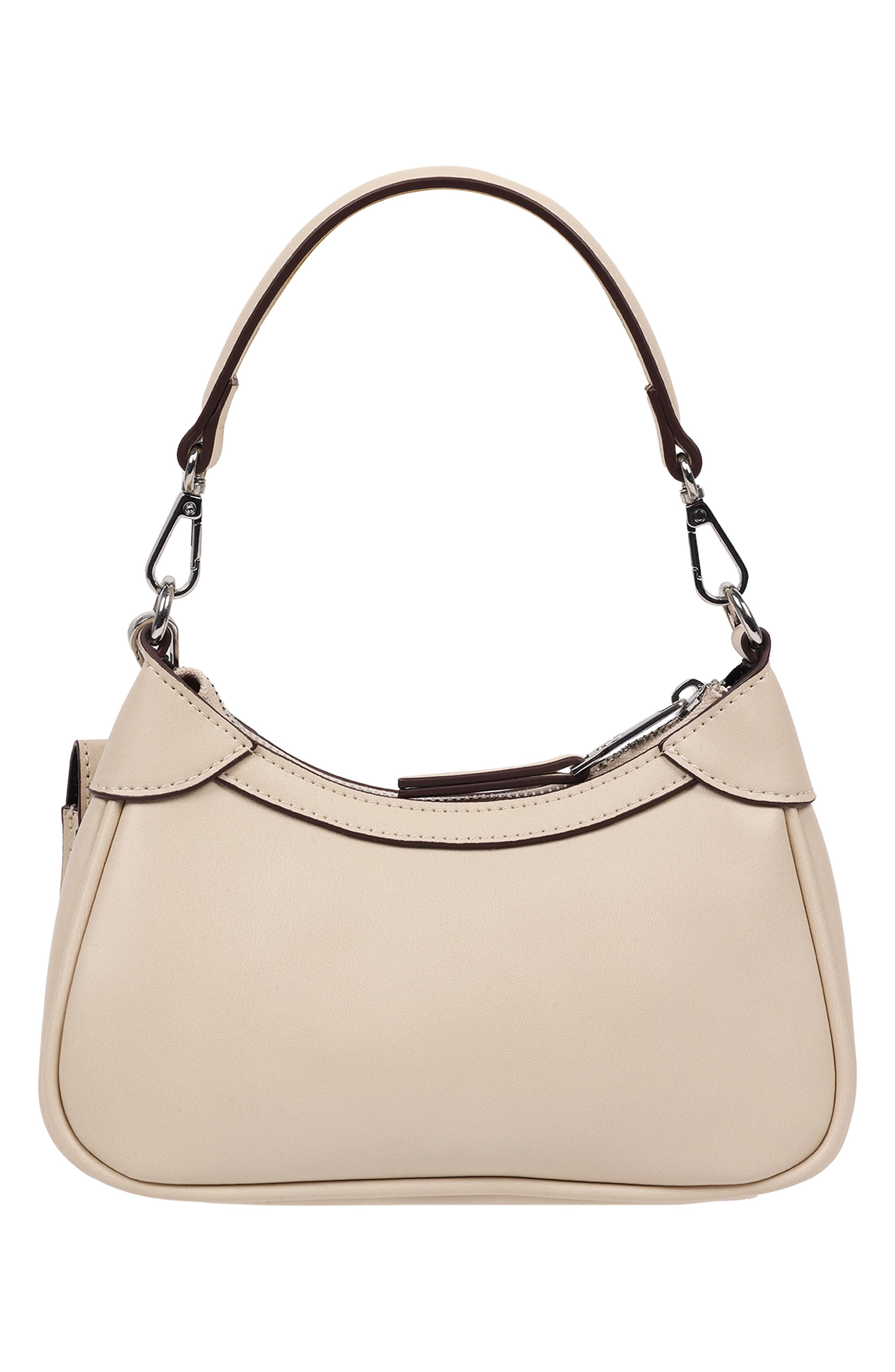 True Religion Punto Logo Zip Shoulder Bag, Alternate, color, 