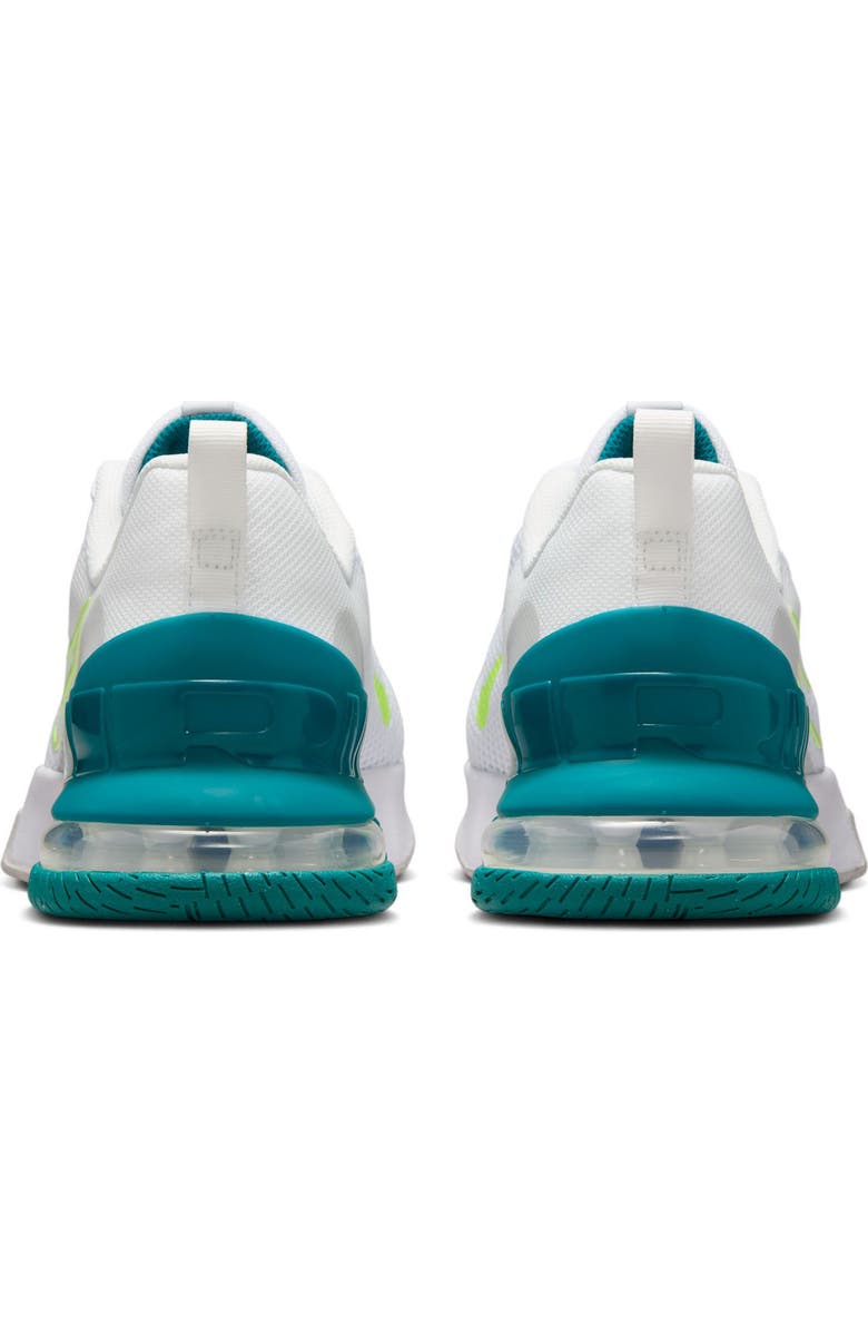 Nike Air Max Alpha Trainer 6 Training Shoe, Alternate, color, White/ Hot Lime/ Grey Fog