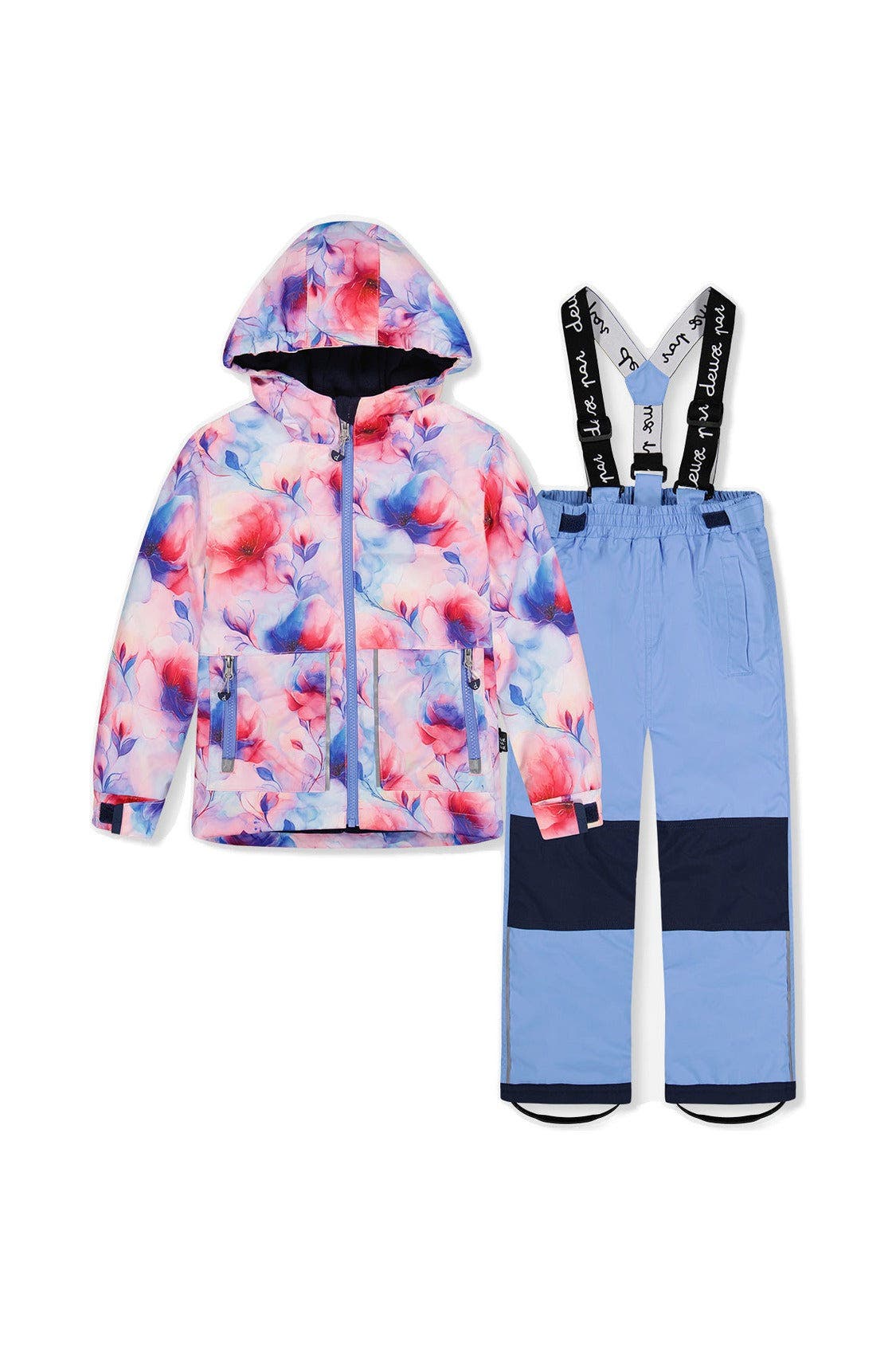 Mauve Printed Flowers