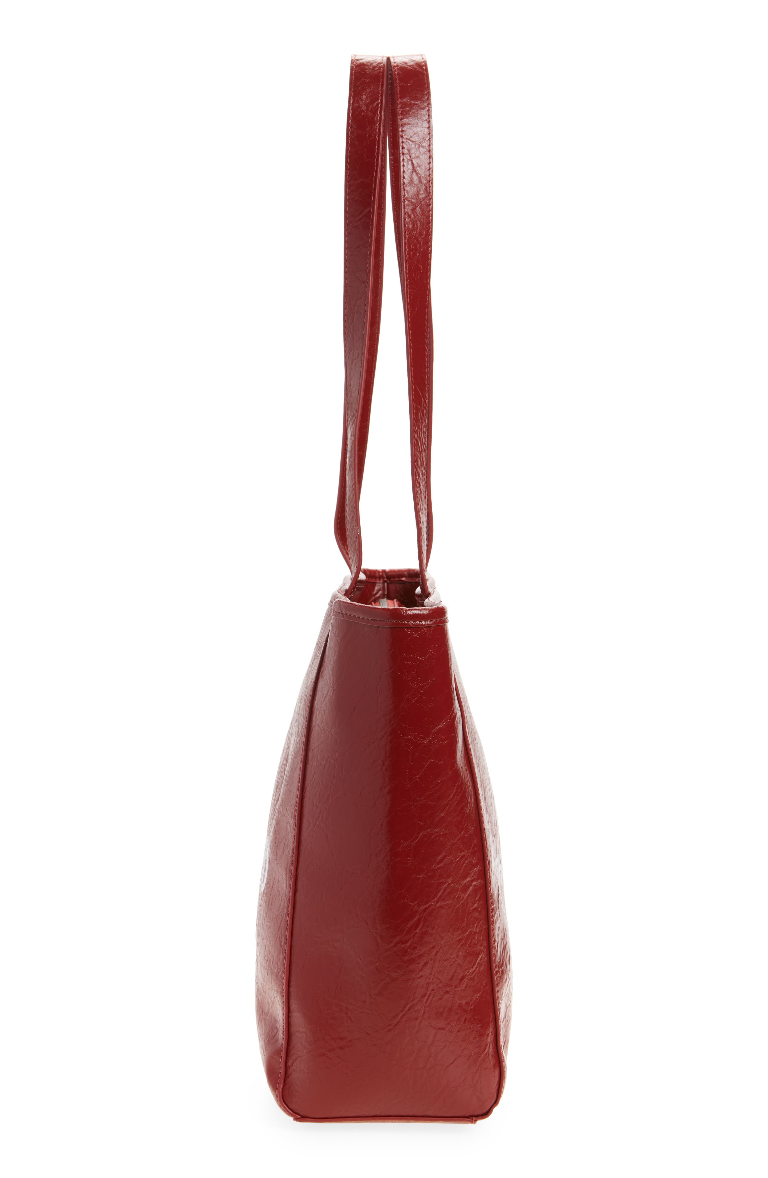 SANTO STUDIO Jasmine Tookes Red Tote, Alternate, color, Merlot