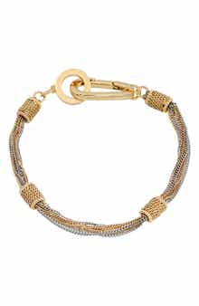 Drape Curb Chain Bracelet