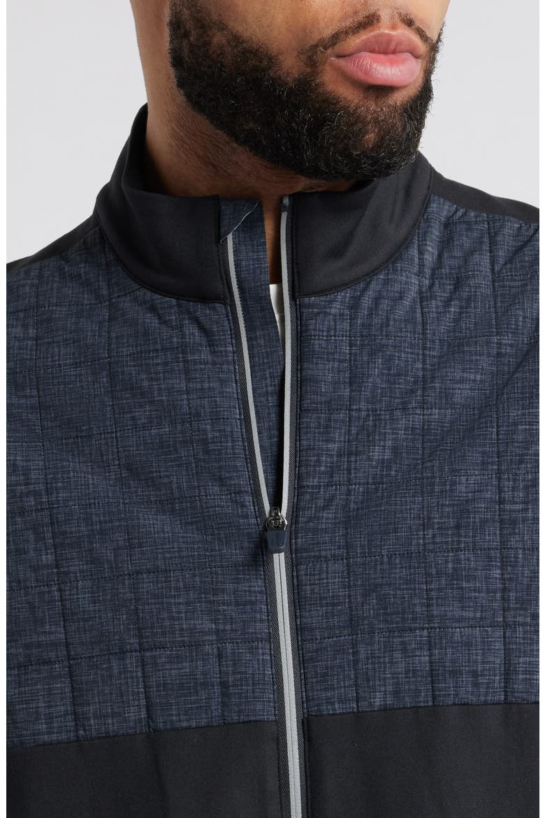 Filroy Quilted Vest, Alternate, color, BLACK