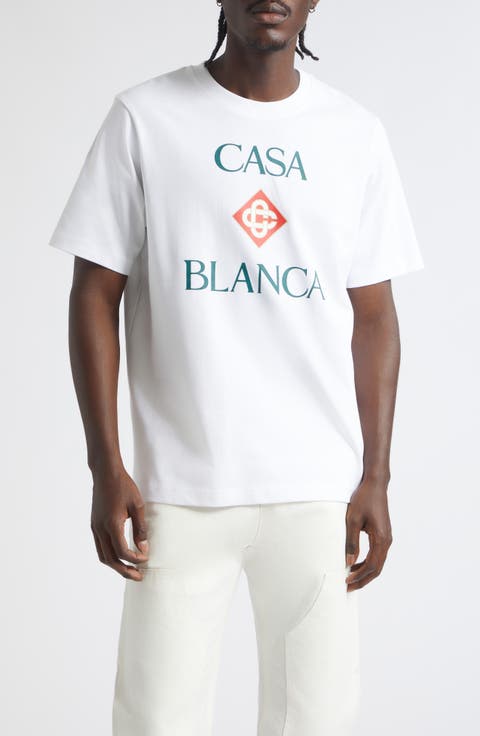 Diamond Logo Organic Cotton Graphic T-Shirt