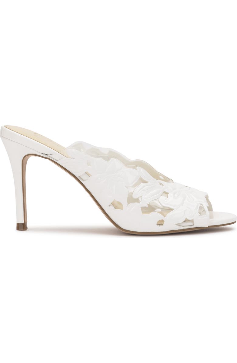 Jessica Simpson Justera Slide Sandal, Alternate, color, White Patent