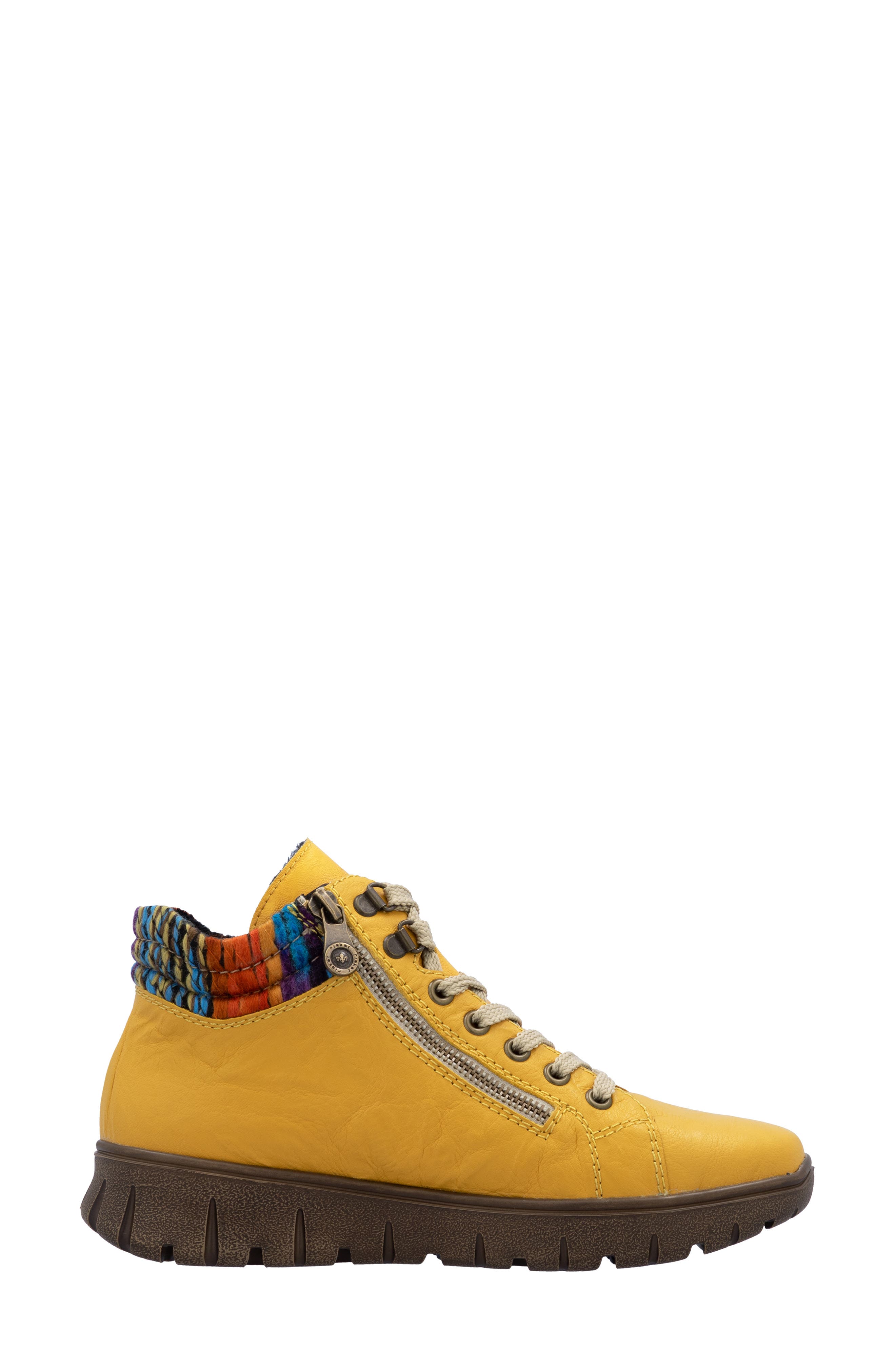 Rieker Heikie 05 Boot, Alternate, color, Yellow/Orange-Multi/Gelb