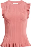 Nordstrom Ruffle Sweater Tank