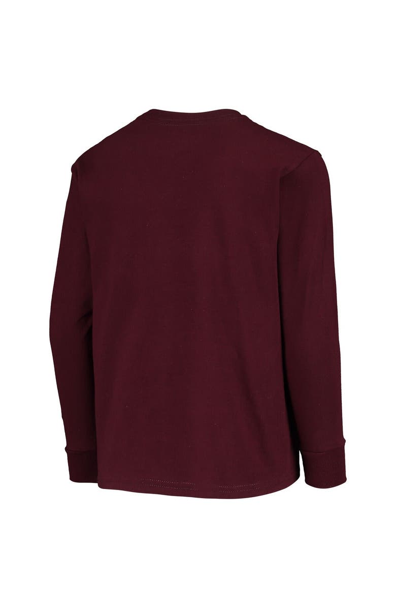 Champion Youth Champion Maroon Virginia Tech Hokies Basketball Long Sleeve T-Shirt, Alternate, color,