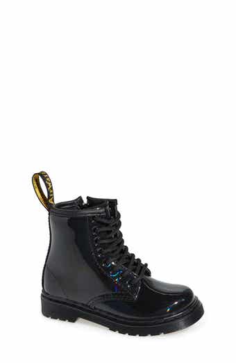 Kids' 1460 Black Rainbow Boot