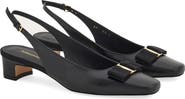 FERRAGAMO Rivada Bow Slingback Pump