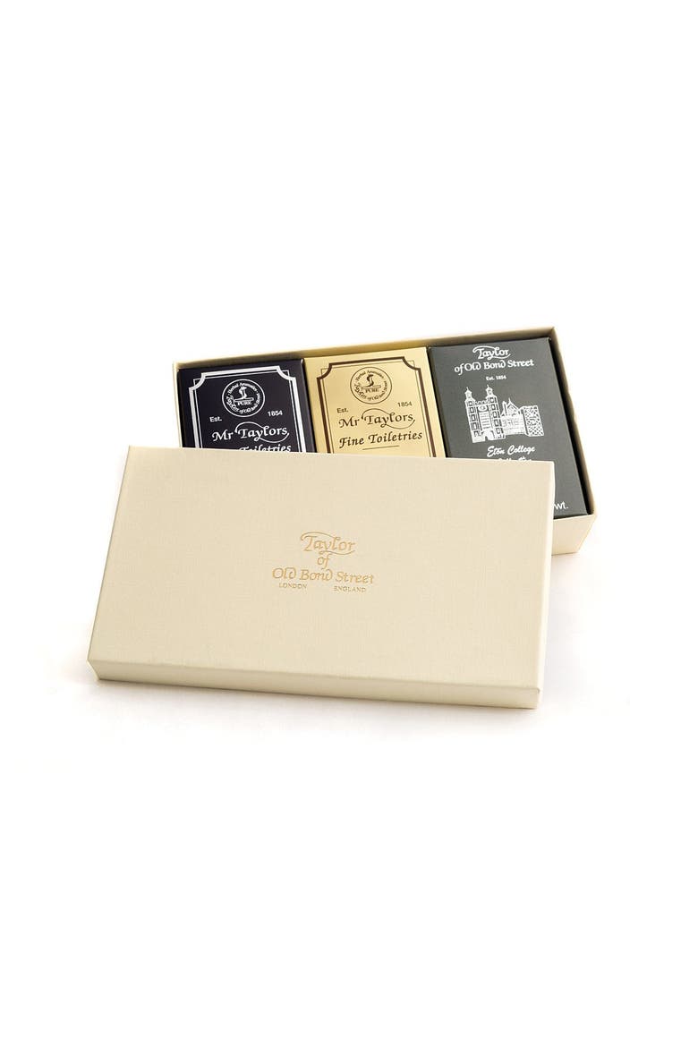 Mixed Bath Soap Gift Box, Main, color, White