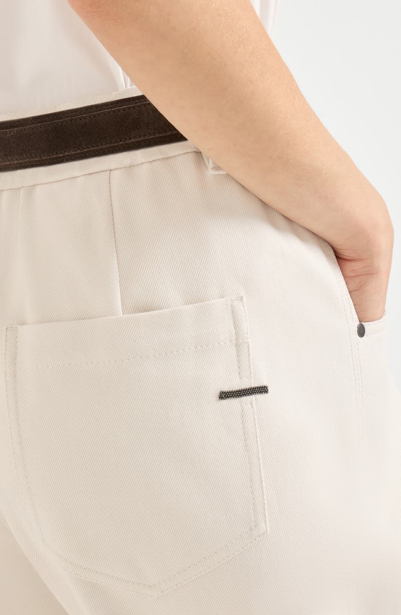 Brunello Cucinelli Baggy trousers, Alternate, color, White