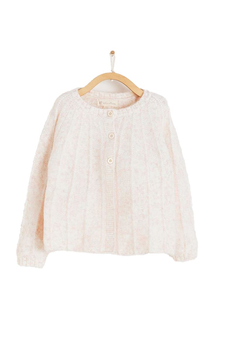 Premium Emilia Cardigan For Infant, Main, color, Off White