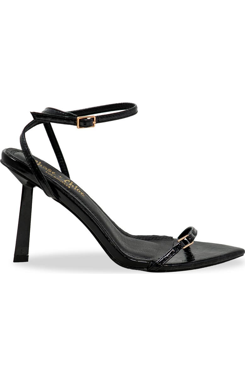 CHASE AND CHLOE Hensley Ankle Strap Sandal, Alternate, color,