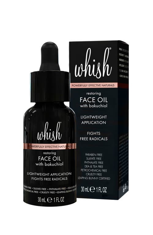 Whish Beauty Restoring Face Oil With Bakuchiol In Transparent