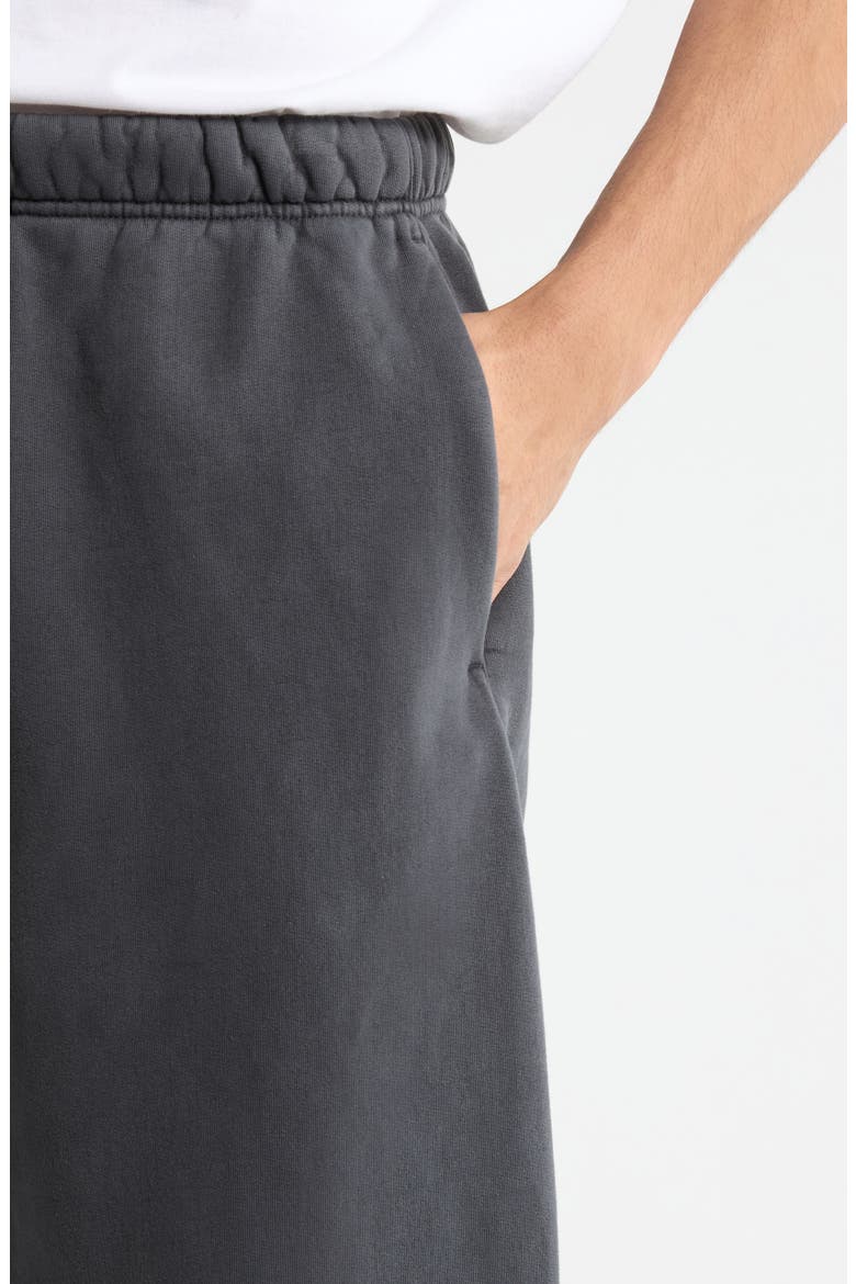 Flare Cotton Sweatpants, Alternate, color, IRON GREY