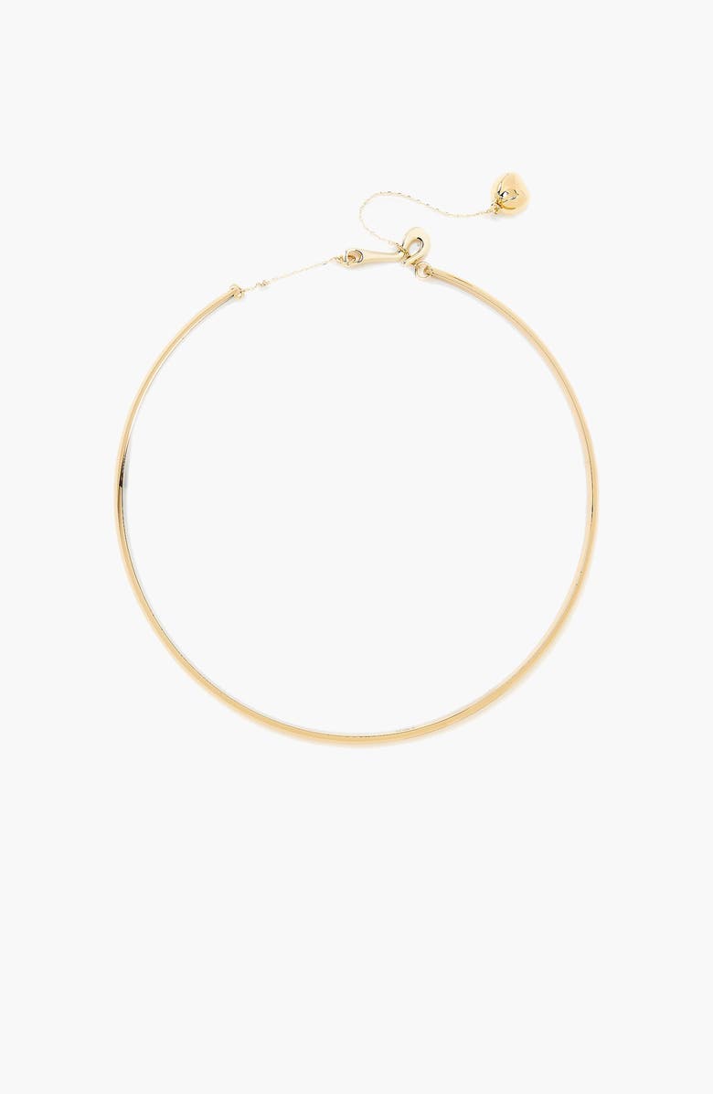 YOJ Minos Choker Bar Collar Necklace in Gold, Main, color, Gold