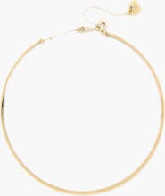 YOJ Minos Choker Bar Collar Necklace in Gold