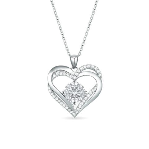 Sterling Silver Heart Necklace