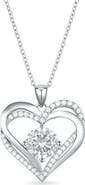 Donatello Gian Sterling Silver Heart Necklace