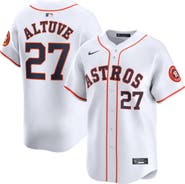 Nike Men's Nike Jose Altuve White Houston Astros Home Limited Player Jersey