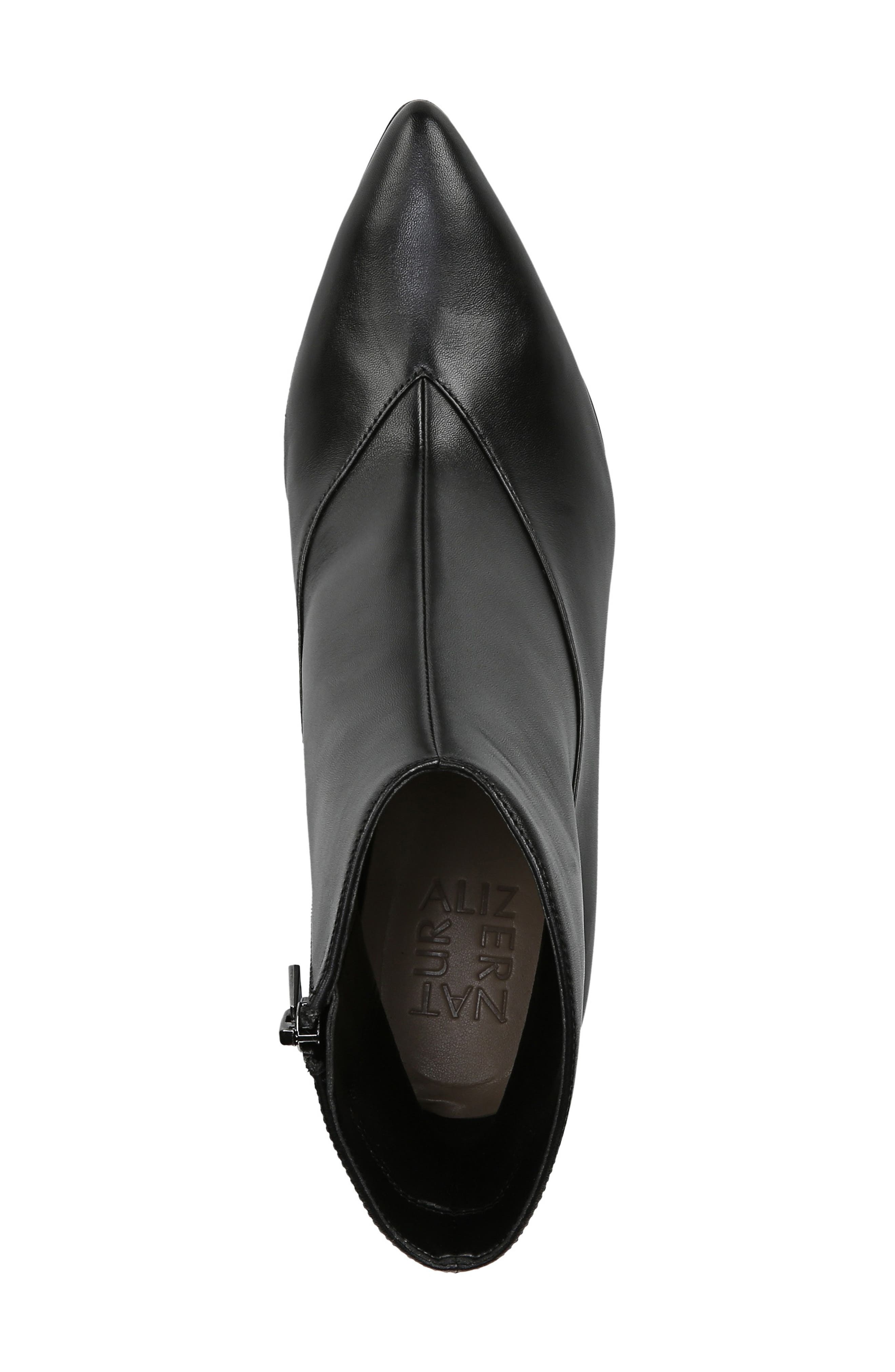 Hart Bootie, Alternate, color, BLACK LEATHER