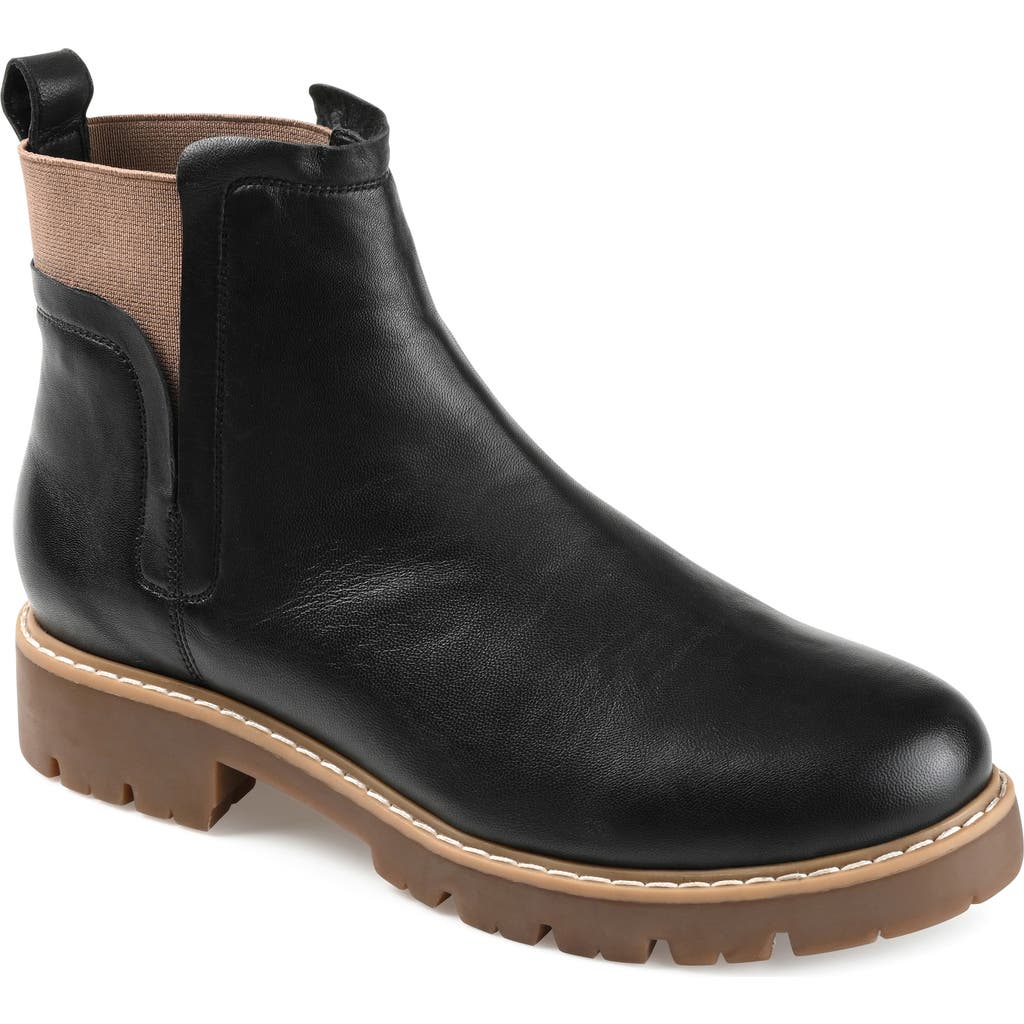 Journee Collection Journee Signature Bristol Chelsea Boot In Black