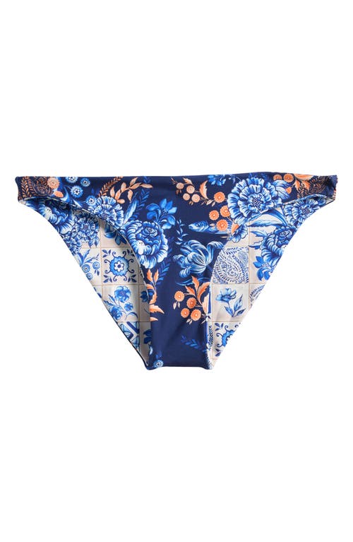 AGUA BENDITA AGUA BENDITA ILU AZURE REVERSIBLE SWIM BOTTOMS 