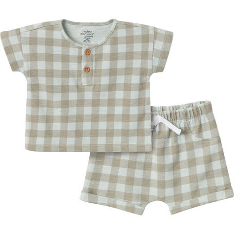 Henley Shirt and Shorts Set (Baby)