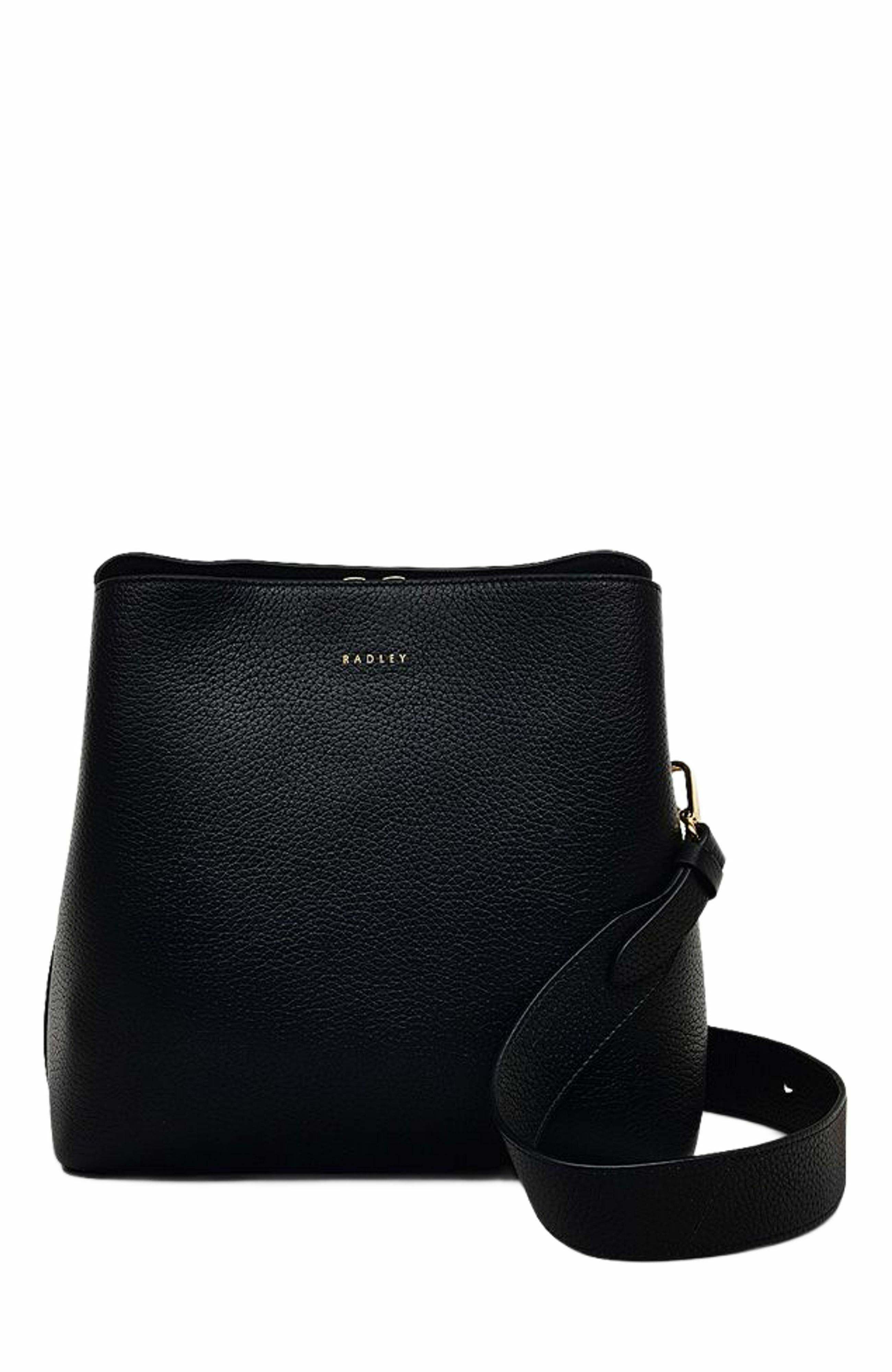 Radley Dukes Place Medium Compartment Crossbody Bag, Main, color, Black