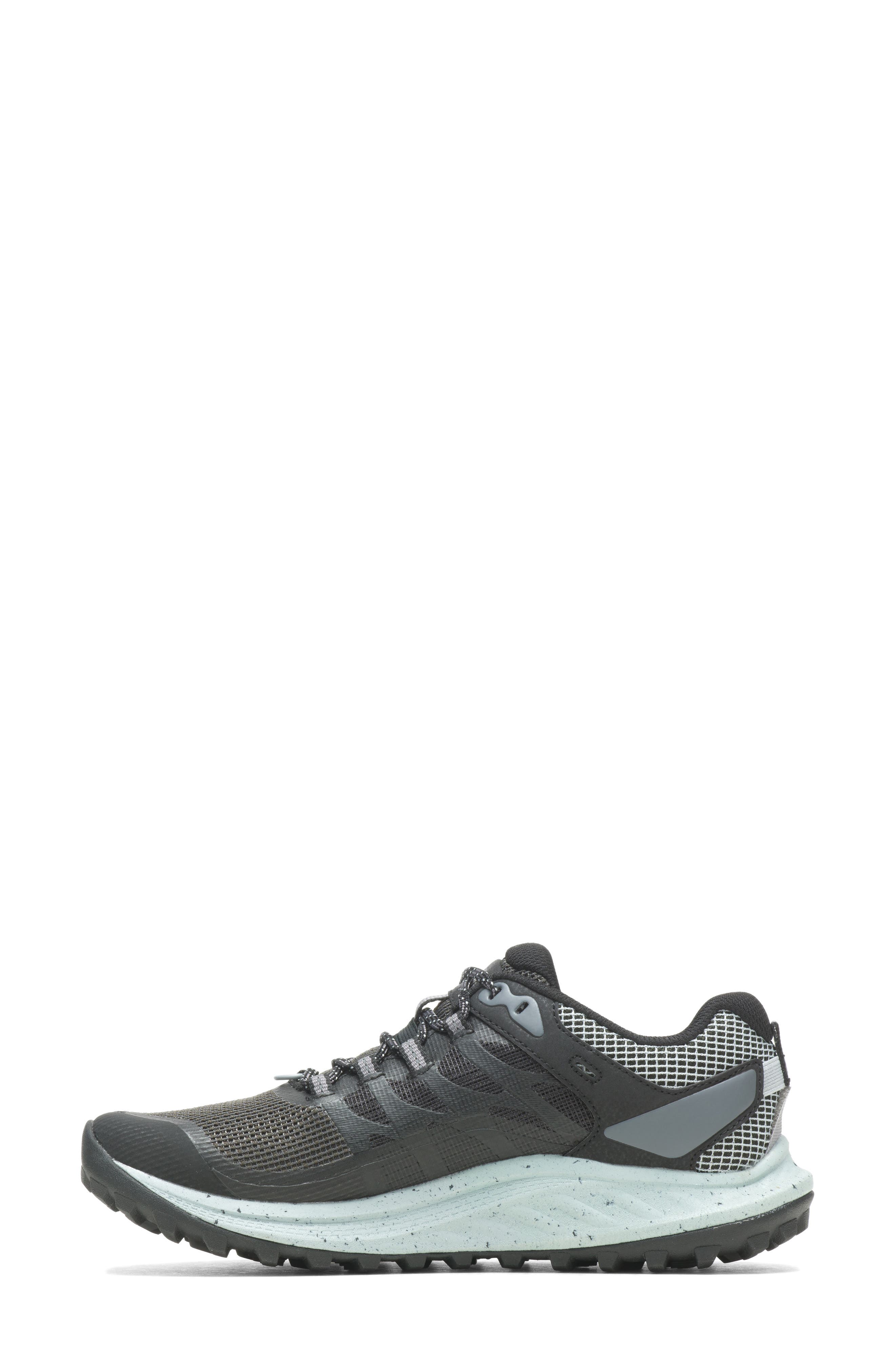 Merrell Antora 3 Trail Running Sneaker, Alternate, color, Black