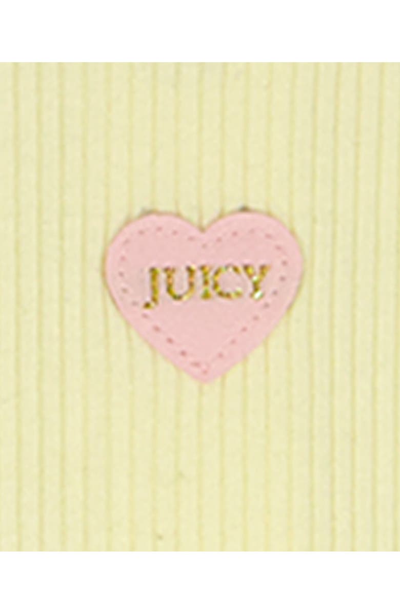 Juicy Couture Ruffle Bodysuit & Mesh Skirt Set, Alternate, color, Yellow