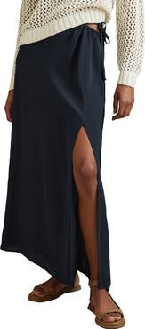 Reiss Esme Cutout Side Tie Midi Skirt