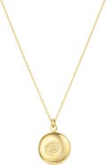 Set & Stones Ruby Birth Flower Necklace