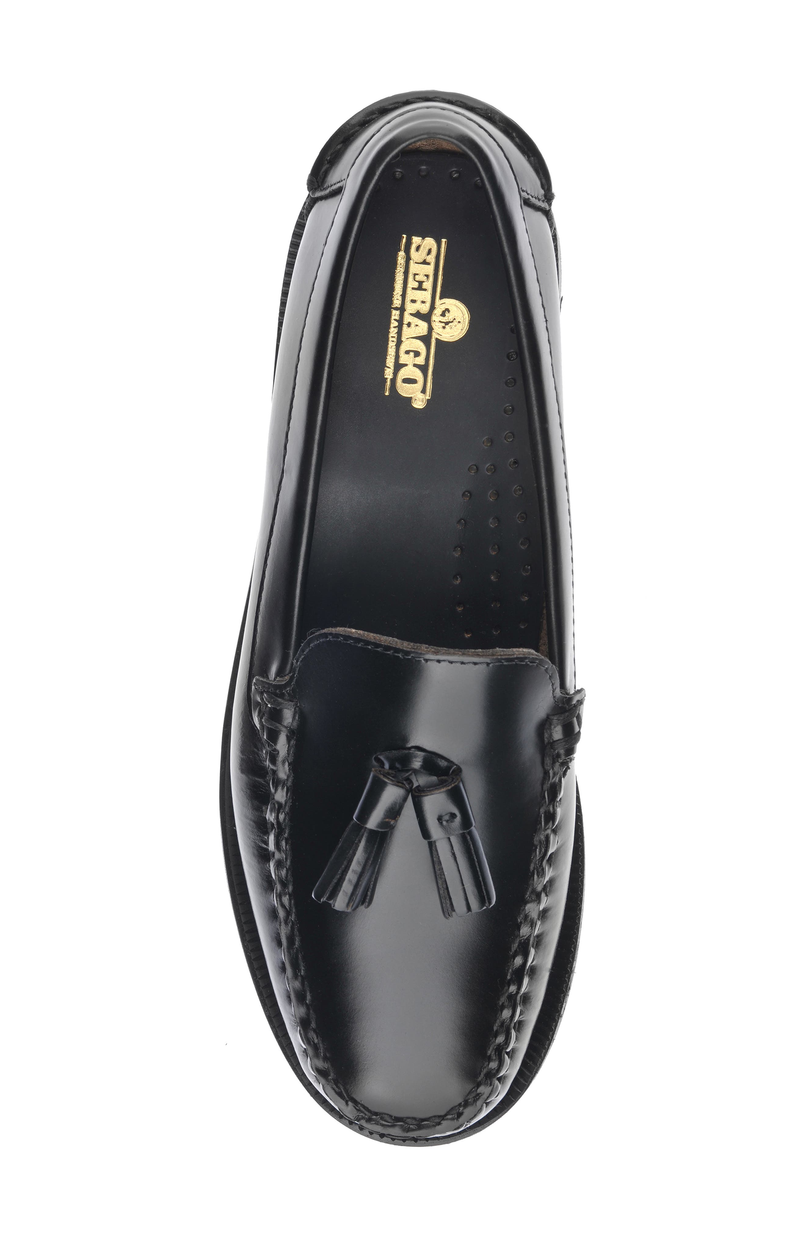 Classic Will Tassel Loafers, Alternate, color, BLACK