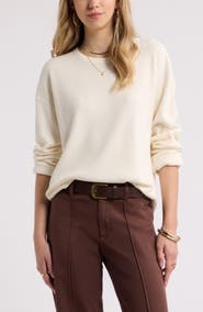 Treasure & Bond Waffle Knit Top