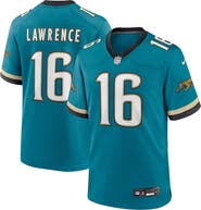 Nike Men's Nike Trevor Lawrence Teal Jacksonville Jaguars Prowler Throwback Player Game Jersey