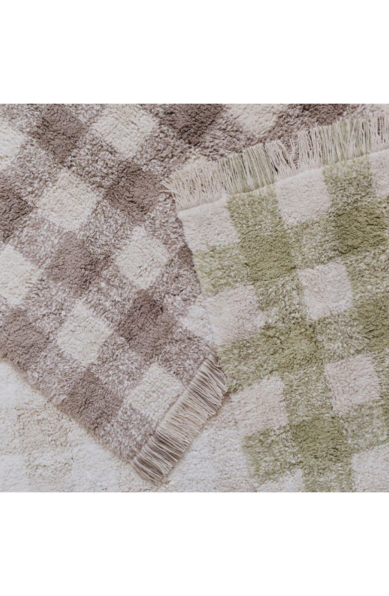 Lorena Canals Washable Rug Vichy, Alternate, color, Marron, Natural