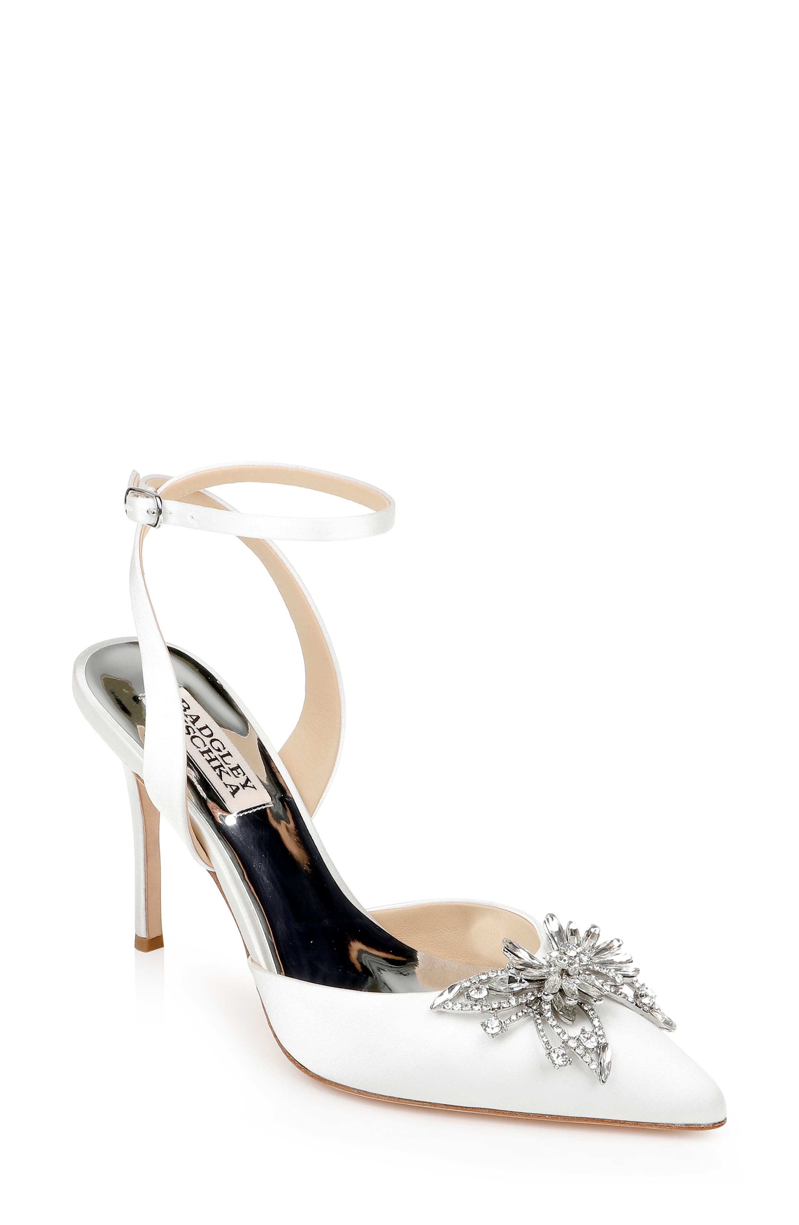 Kalista Ankle Strap Pump, Main, color, SOFT WHITE