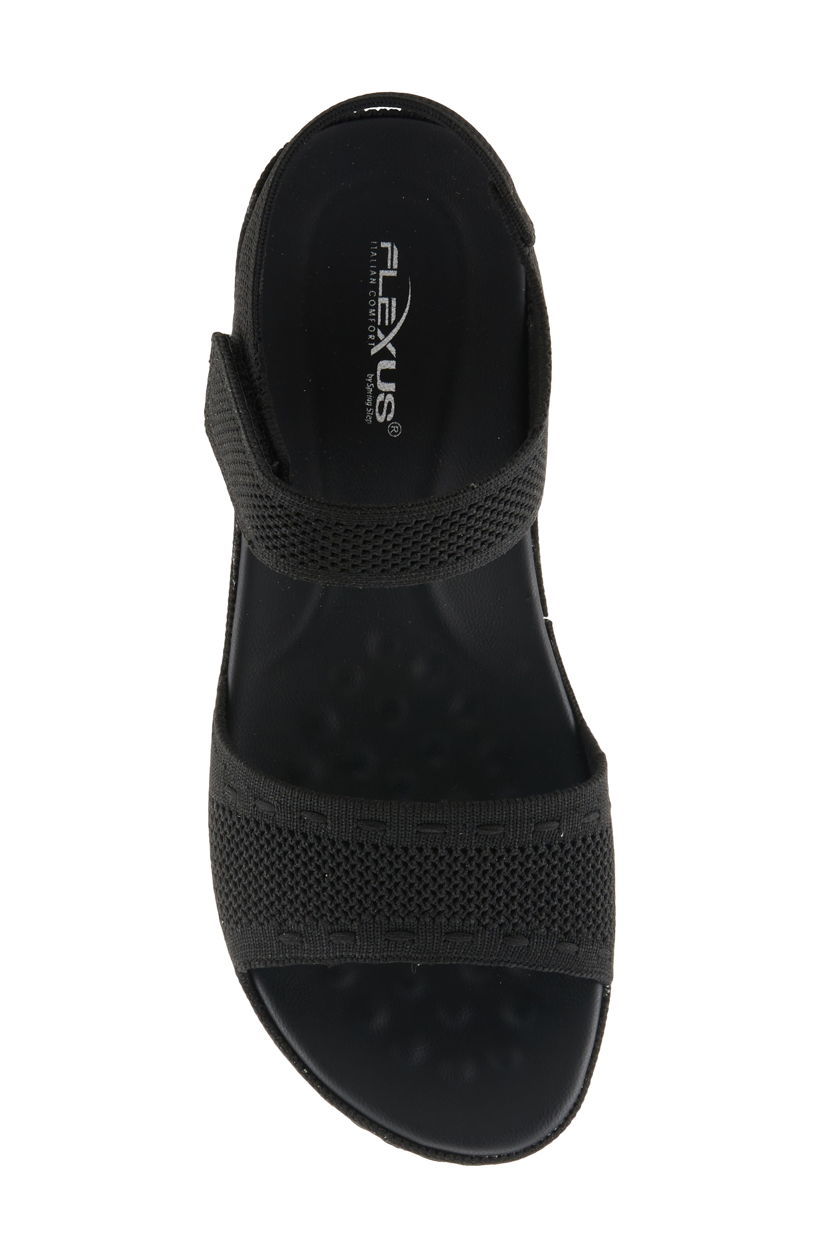 Flexus by Spring Step Meshon Ankle Strap Platform Wedge Sandal, Alternate, color, 