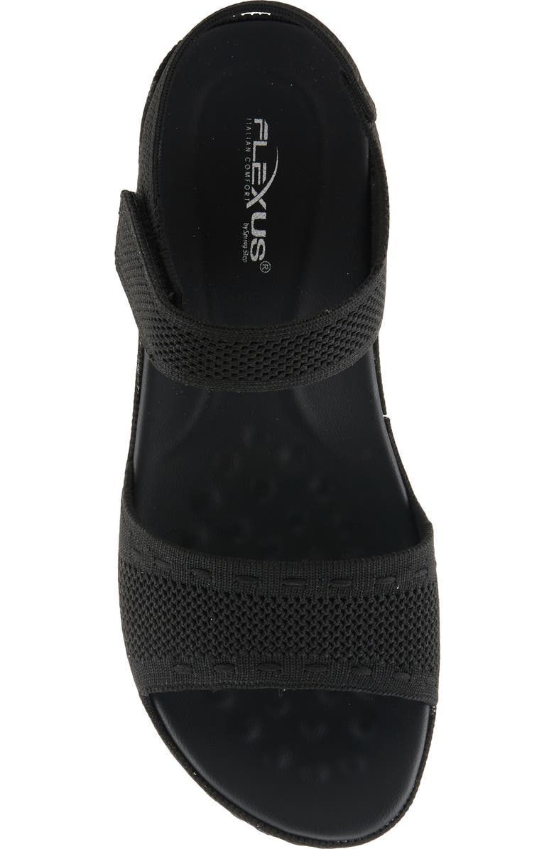 Flexus by Spring Step Meshon Ankle Strap Platform Wedge Sandal, Alternate, color,